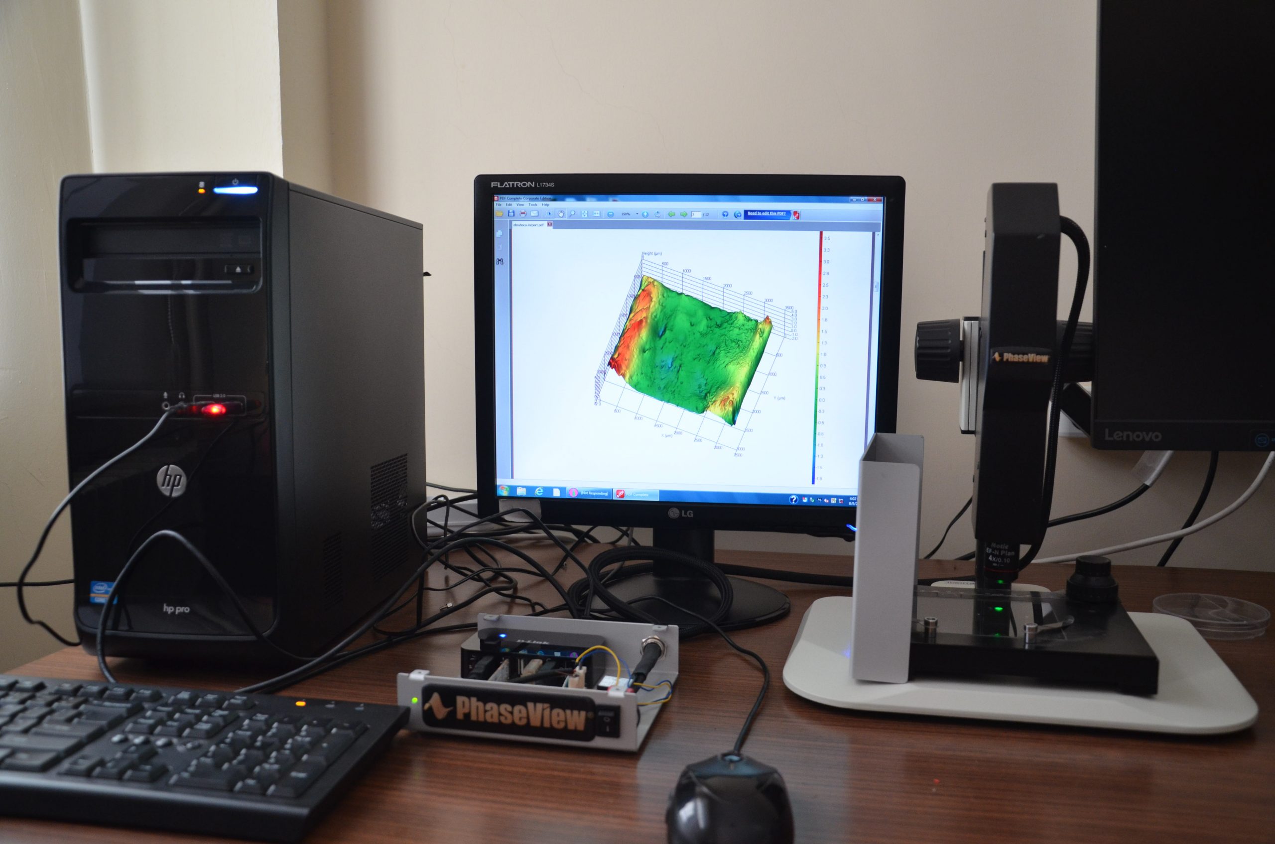 ZeeScope Optical Profilometer (Surface Characterization)