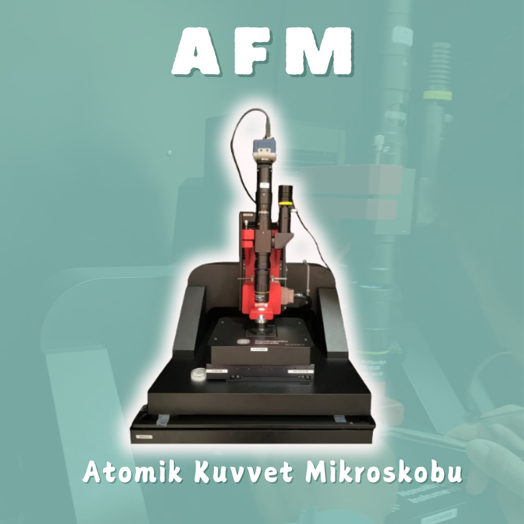 Merkezimizde büyük bir yenilikle karşınızdayız! Atomik Kuvvet Mikroskobumuz (AFM) artık hizmetinizde!