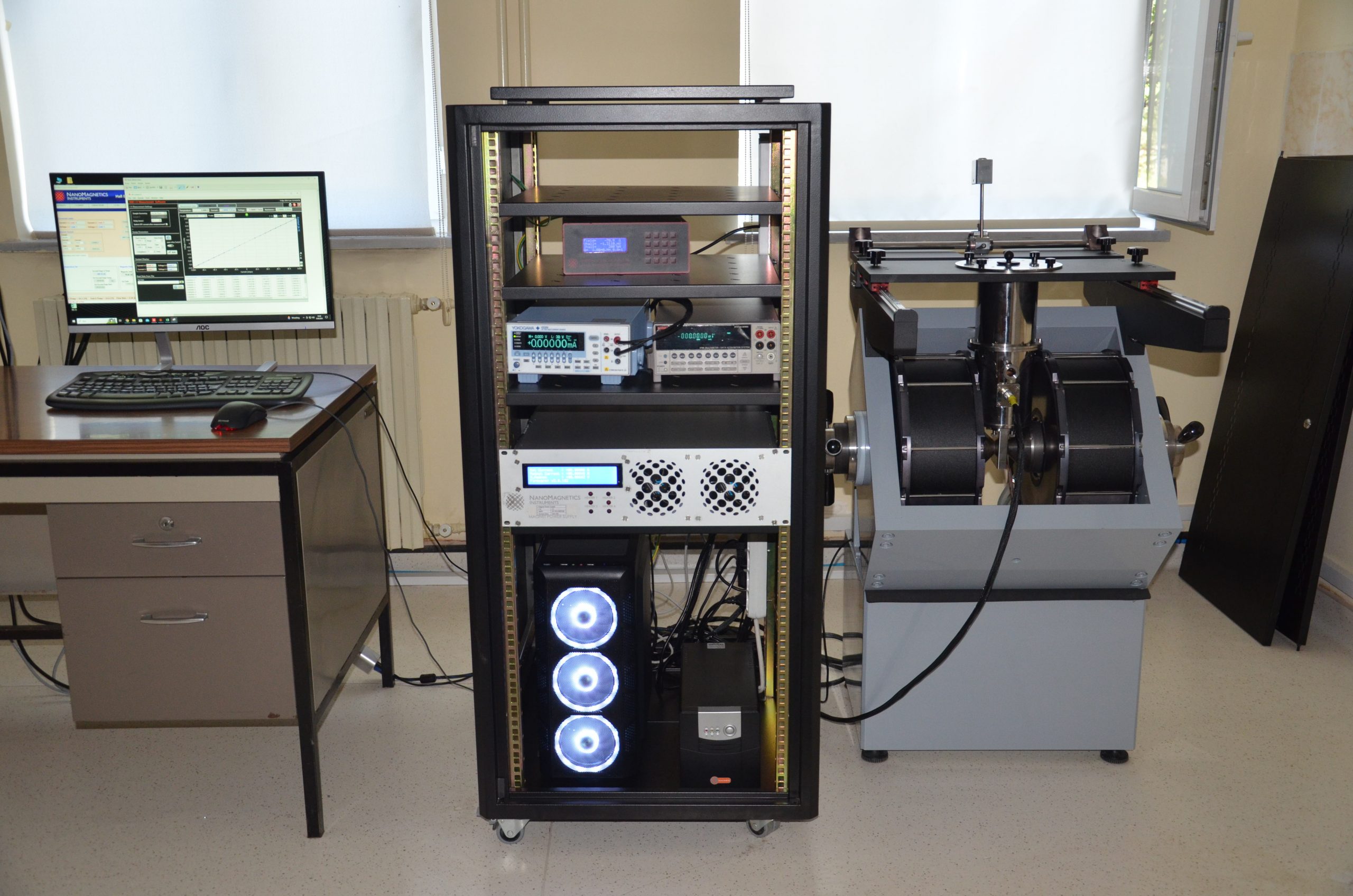 Hall Effect Measurement System (HEMS, Electrical Characterization)