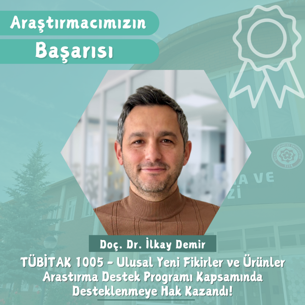 The project titled 'AI-Assisted Optimization of MOVPE-Based Semiconductor Growths: Technological Independence and Sustainable Production', led by our center director Assoc. Prof. Dr. İlkay Demir, has been awarded support.