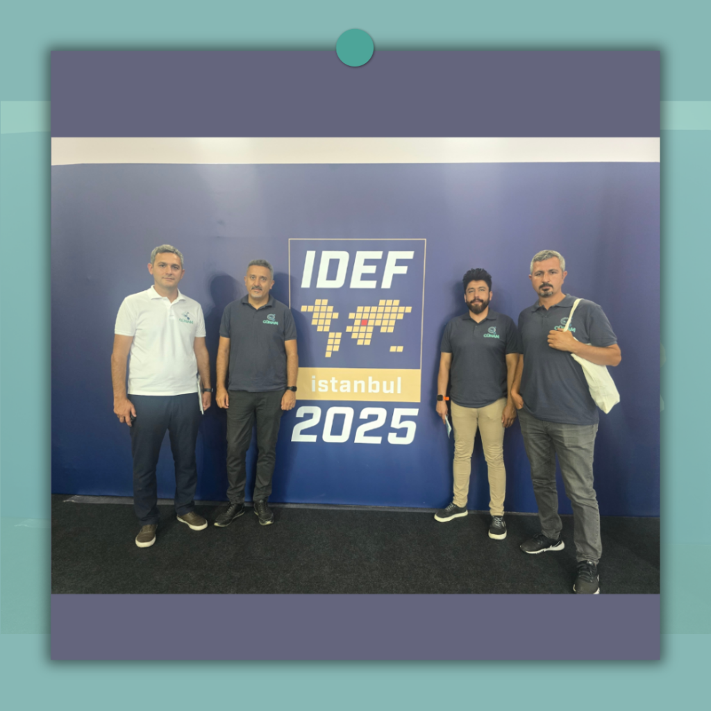 We were honored to visit IDEF 2025 – the 17th International Defence Industry Fair – held at the Istanbul Expo Center from July 22 to 27, 2025, as representatives of the Nanophotonics Application and Research Center at Sivas Cumhuriyet University.