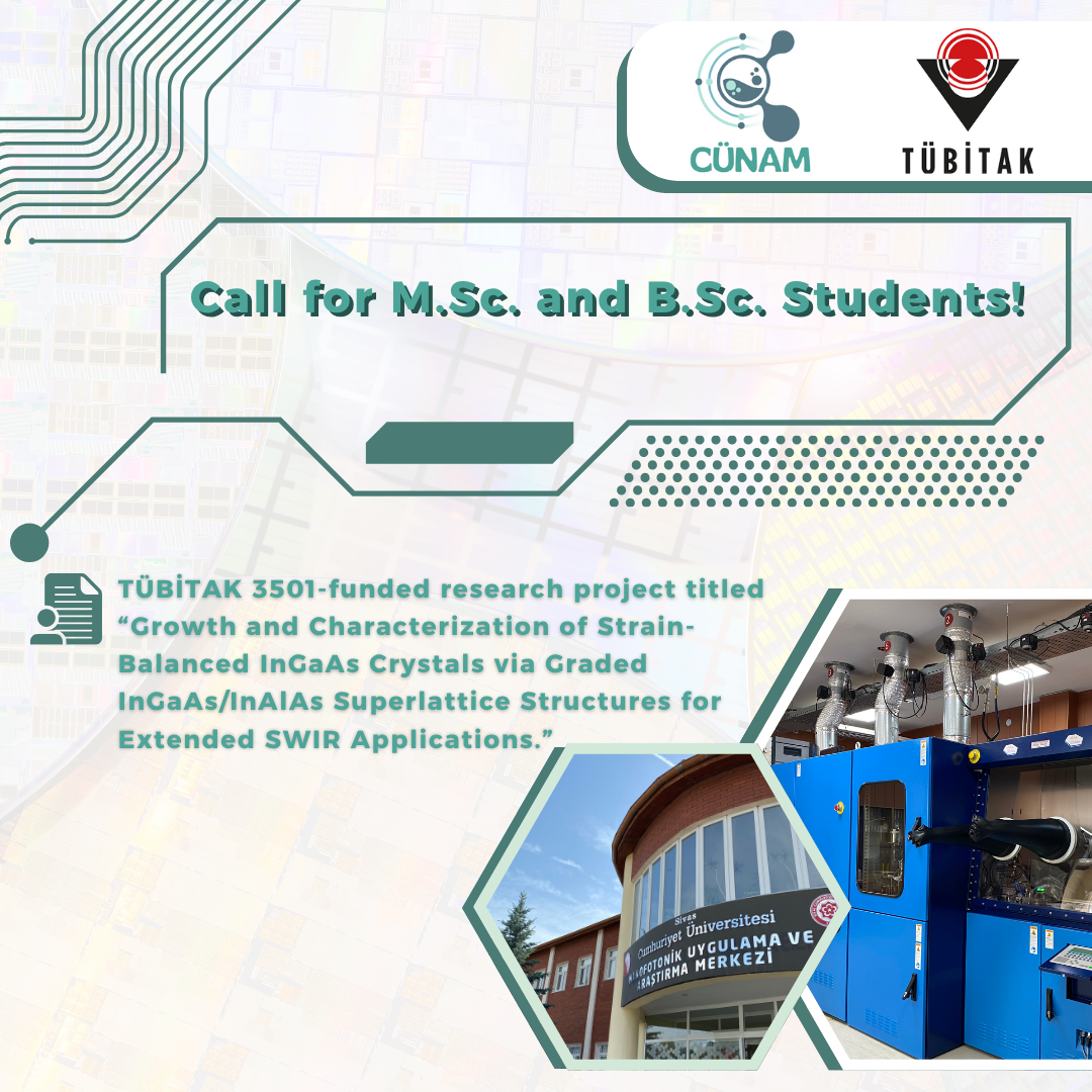 Call for M.Sc. and B.Sc. Students!