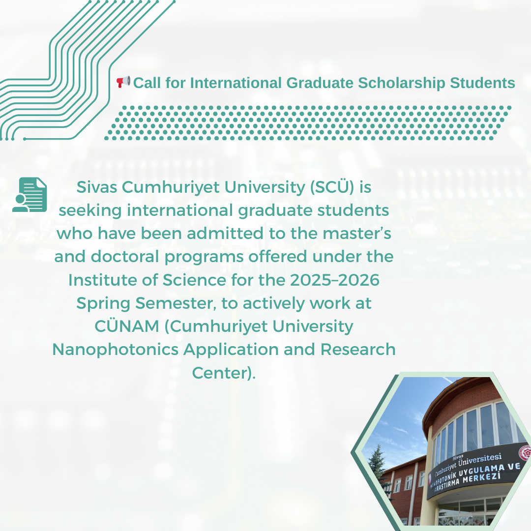 Call for International Graduate Scholarship Students