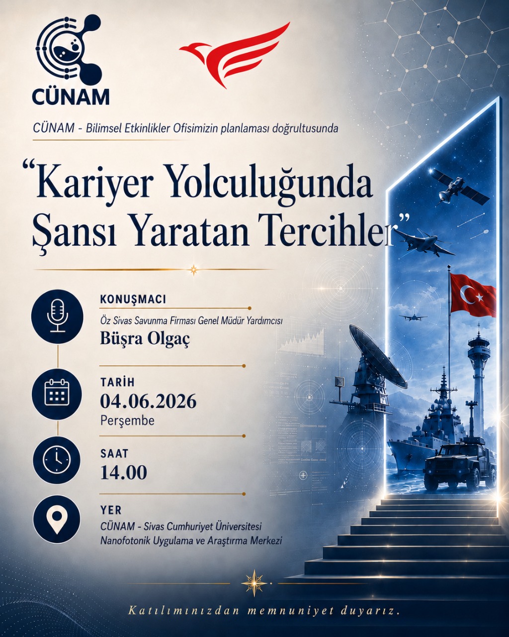 Scientific Events Series – Invited Speaker Büşra Olgaç