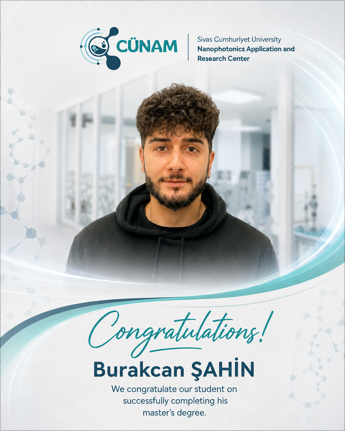 Congratulations, Burakcan ŞAHİN!