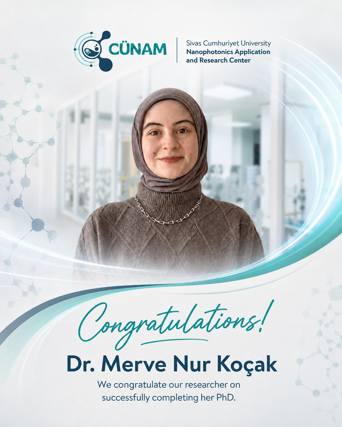 Congratulations, Merve Nur Koçak!