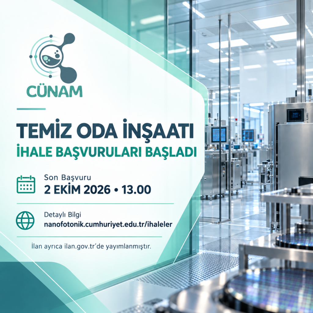 Tender Submissions Open for CÜNAM Cleanroom Construction